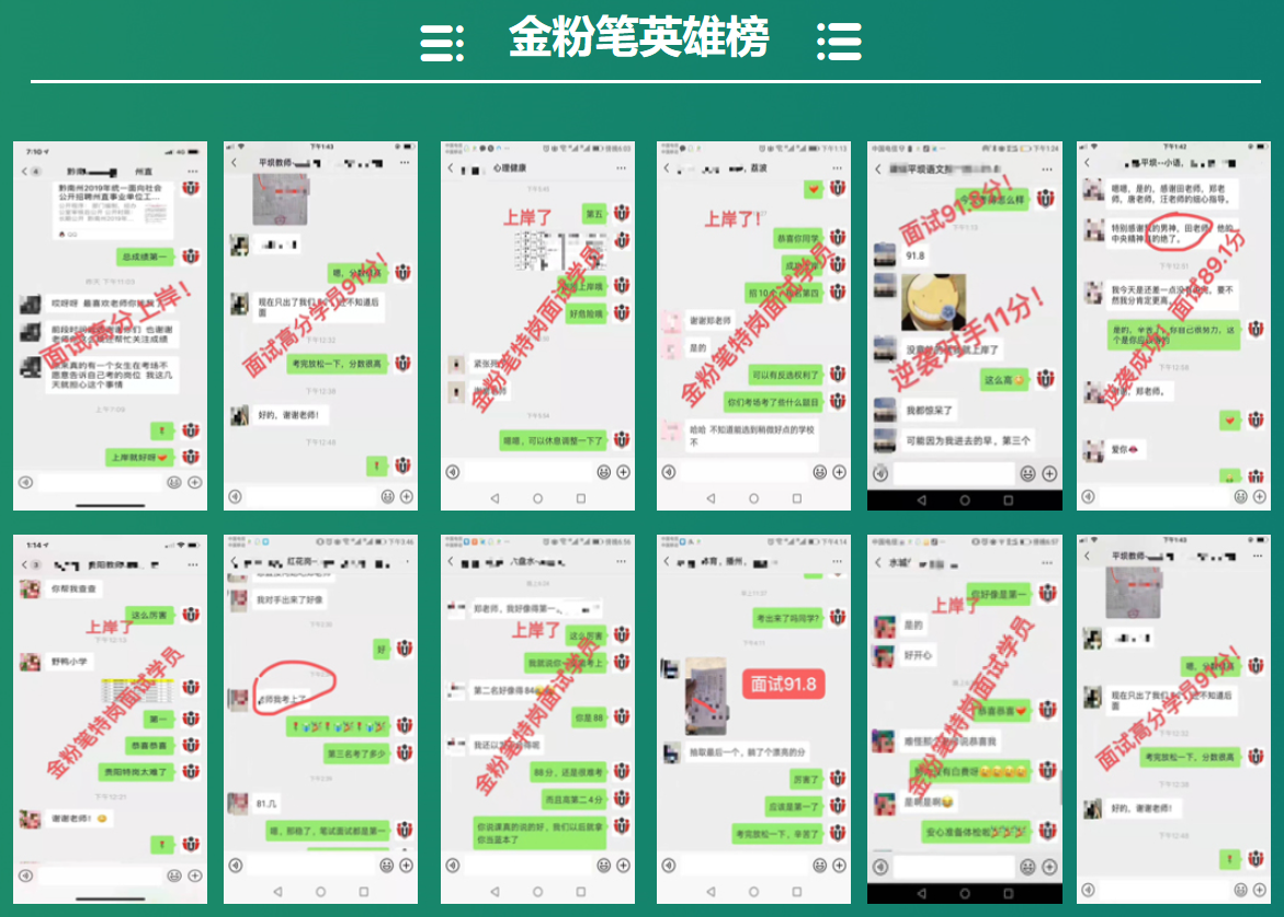 貴陽中小學(xué)、幼兒教師招聘成功上岸學(xué)員
